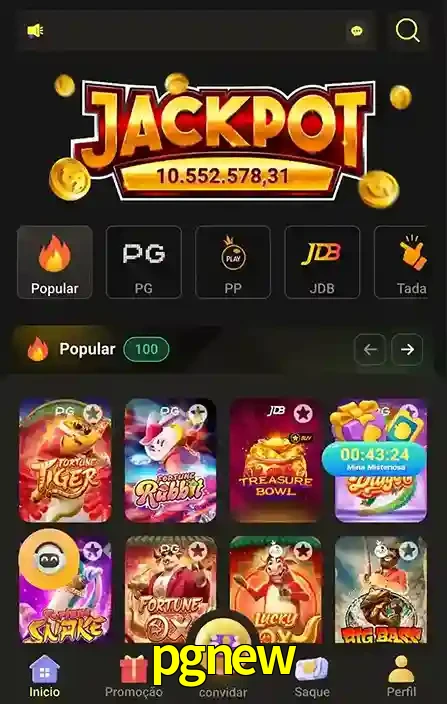 Promoções Especiais no pgnew App